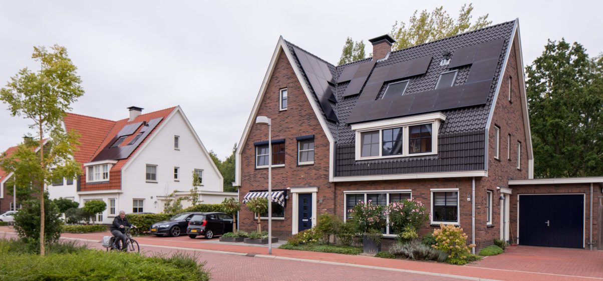 Nationale Klimaatweek - Huis met zonnepanelen