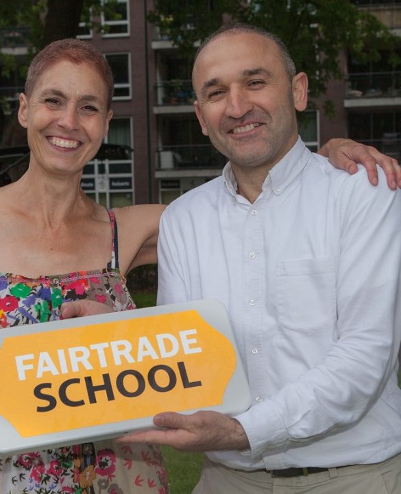 Uitreiking Fairtrade school