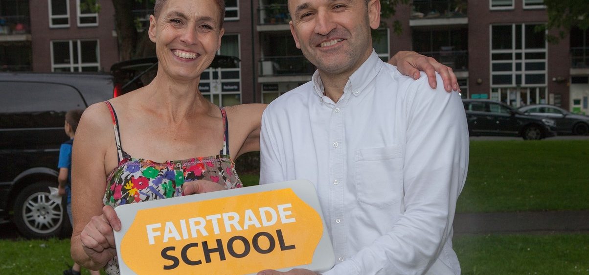 Uitreiking Fairtrade school